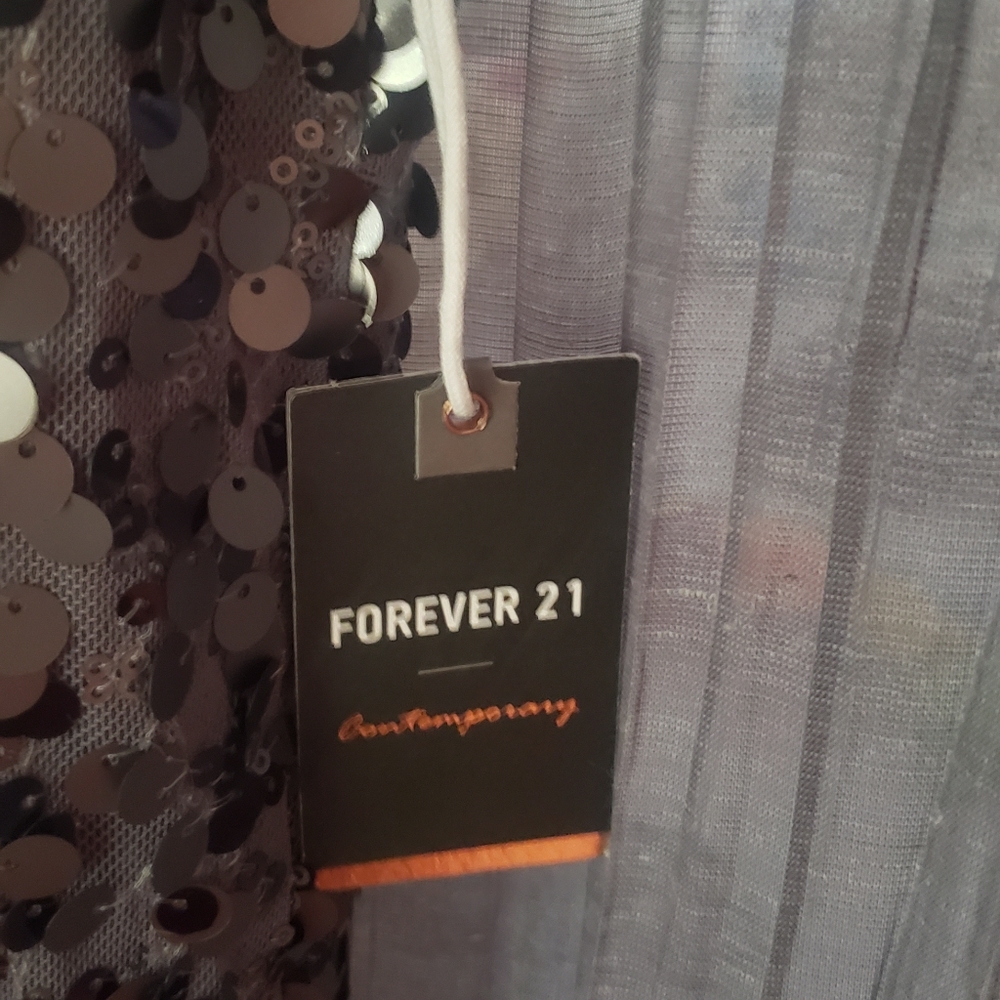 Sequined forever 21 dress, L. - Picture 5 of 7